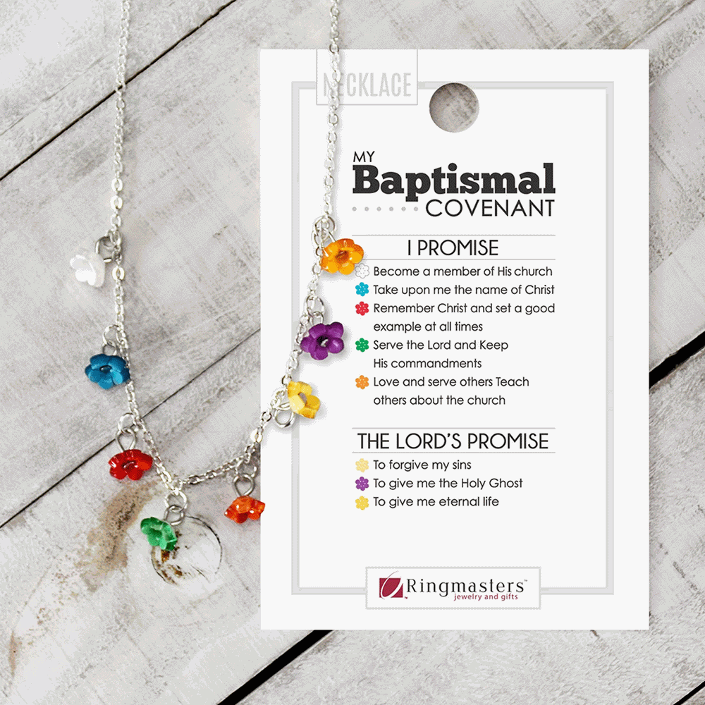 Baptismal Covenant Blossom Necklace