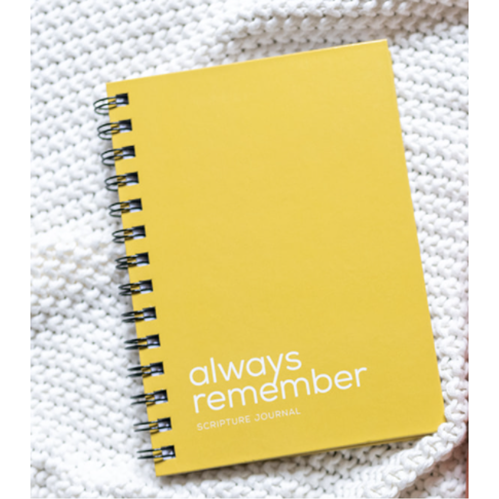 Always Remember Scripture Journal