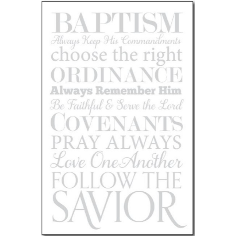 Baptism Program Cover