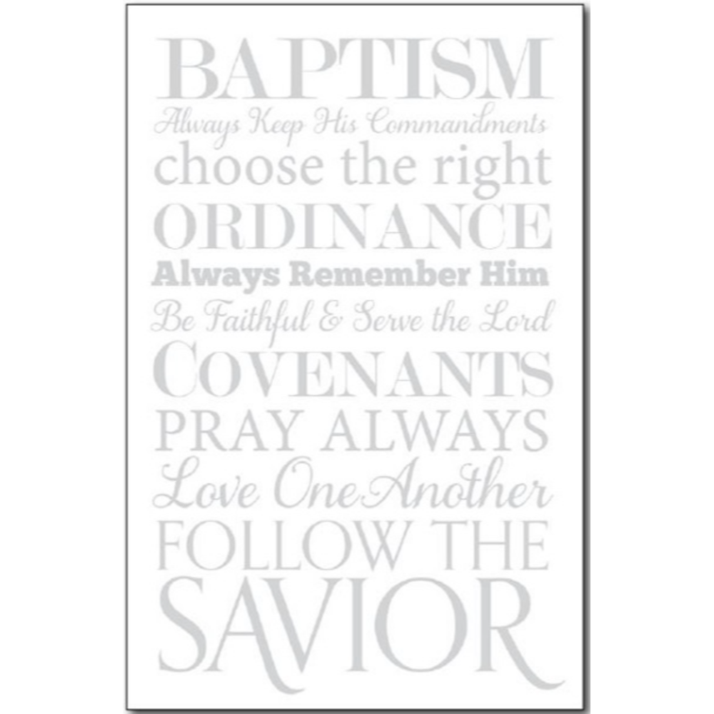 Baptism Program Cover