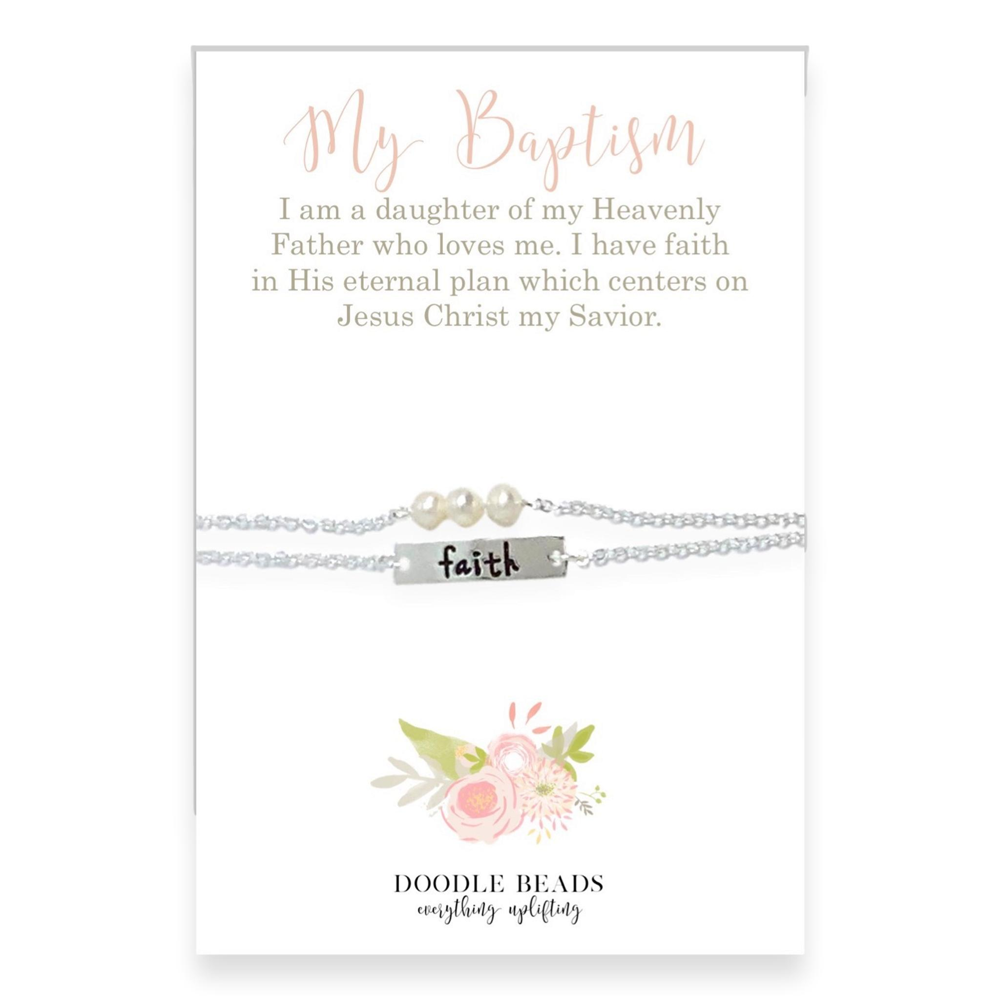 My Baptism Faith Bracelet