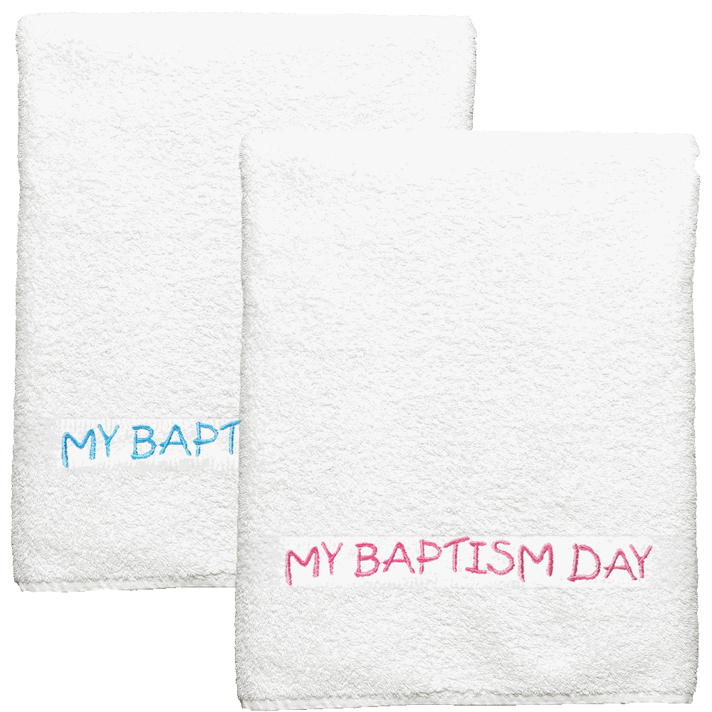 Baptism Day Towel