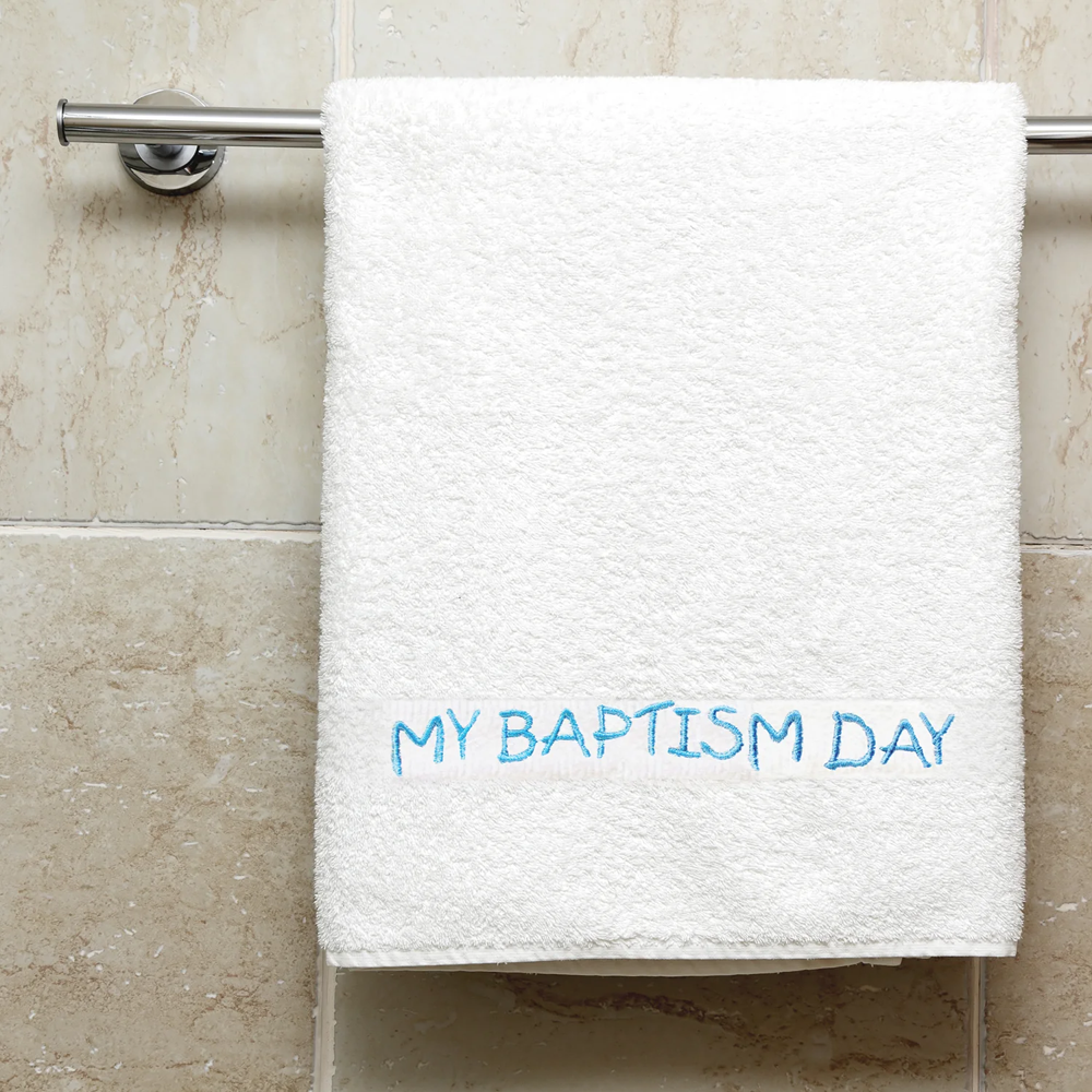 Baptism Day Towel