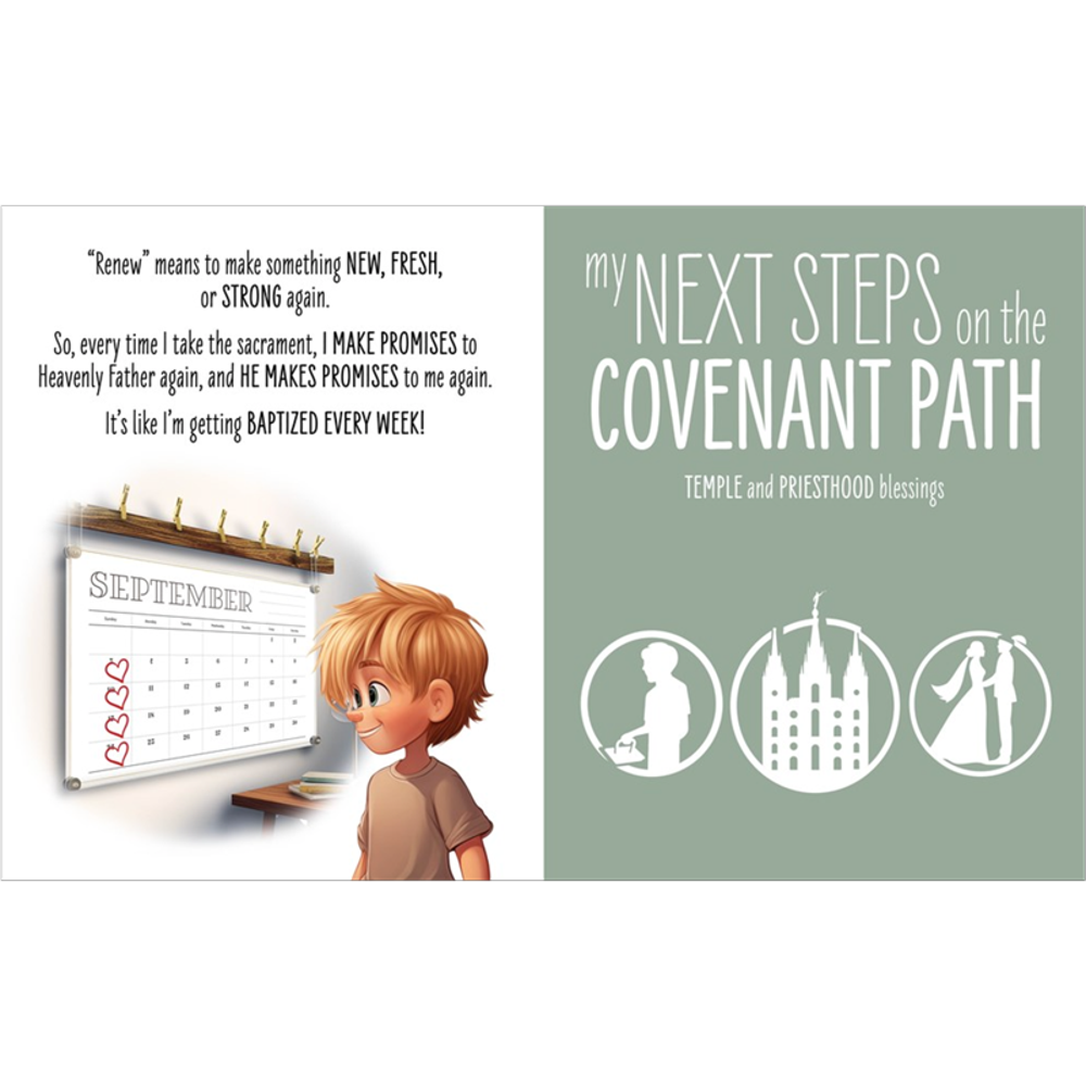 My First Steps on the Covenant Path (Boy Version)