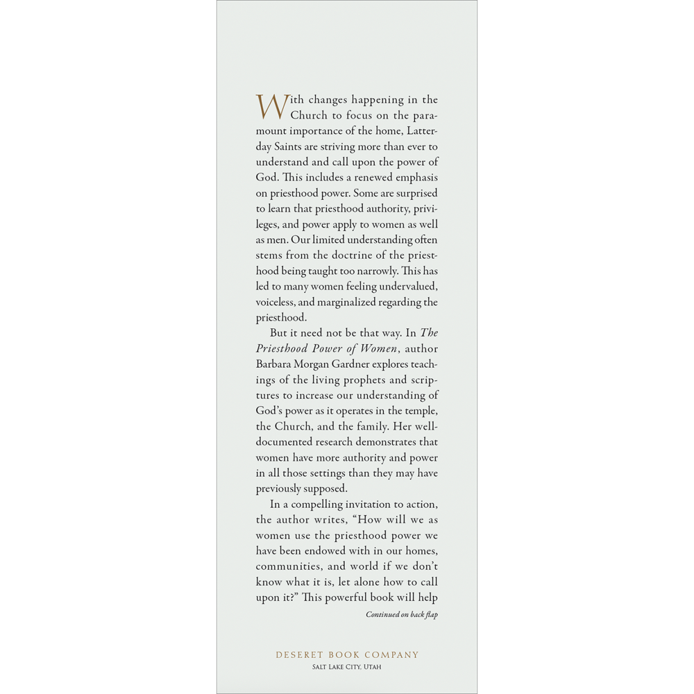 The Priesthood Power of Women