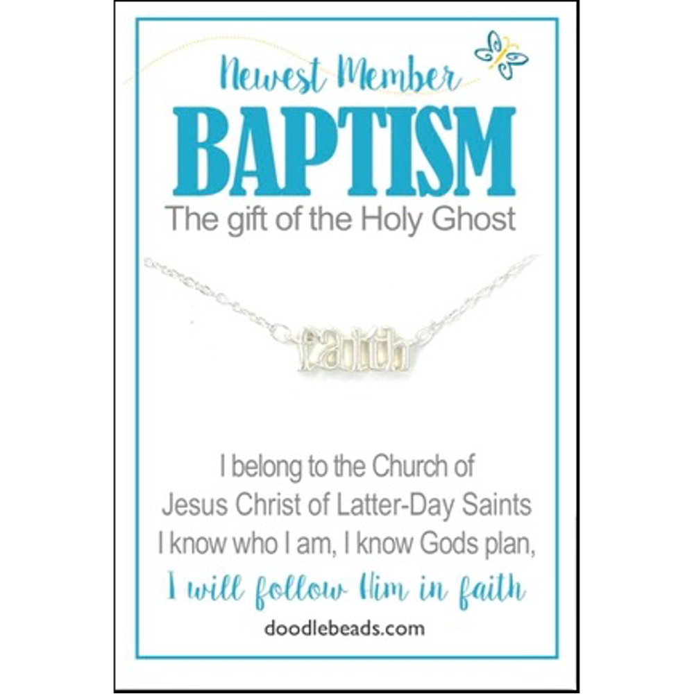 Newest Member Faith Necklace