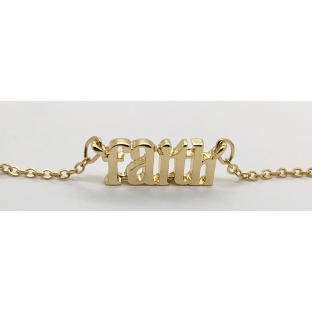Newest Member Faith Necklace