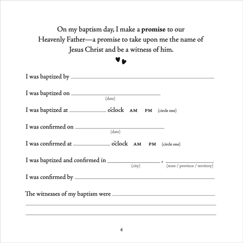 My Baptism Memories Journal, Girl