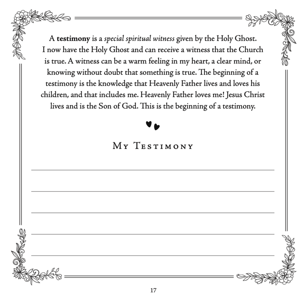 My Baptism Memories Journal, Boy
