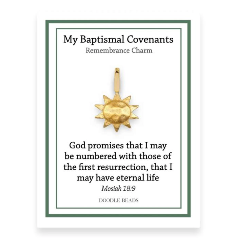 Sun Baptismal Covenant Charm