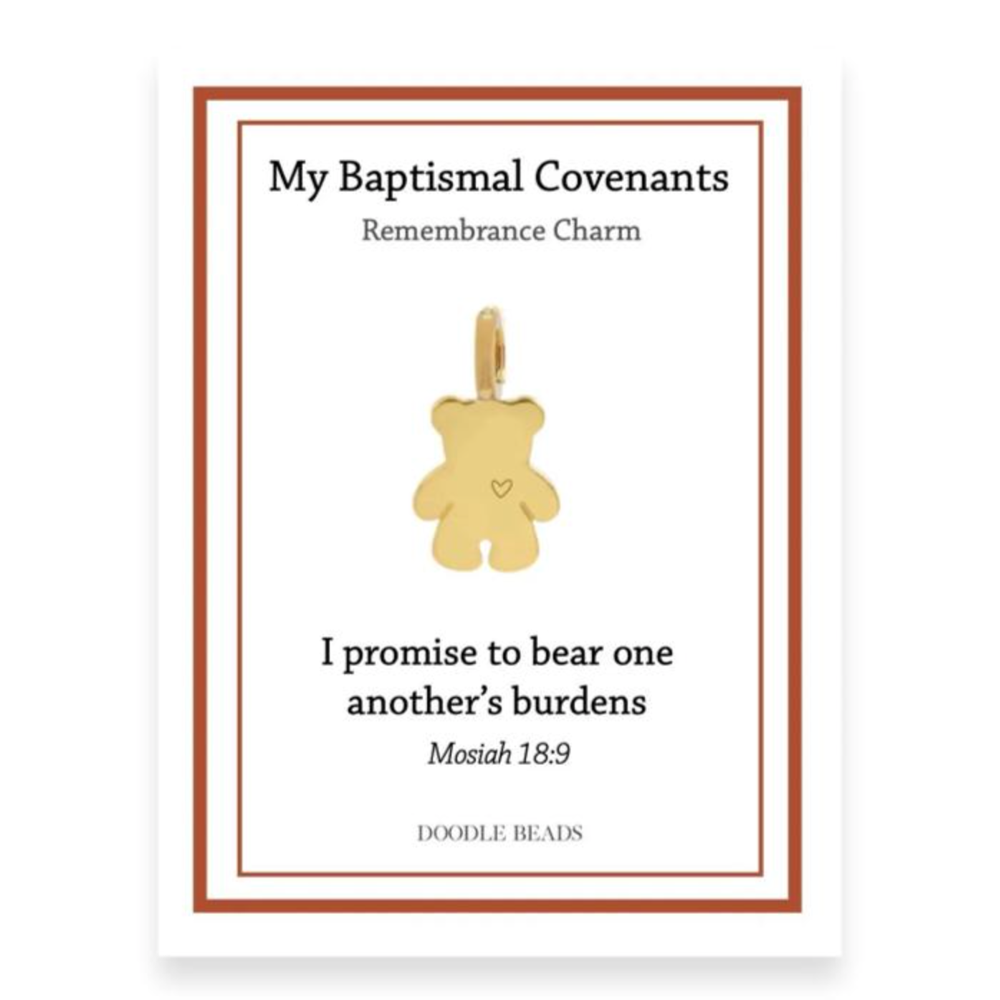 Bear Baptismal Covenant Charm