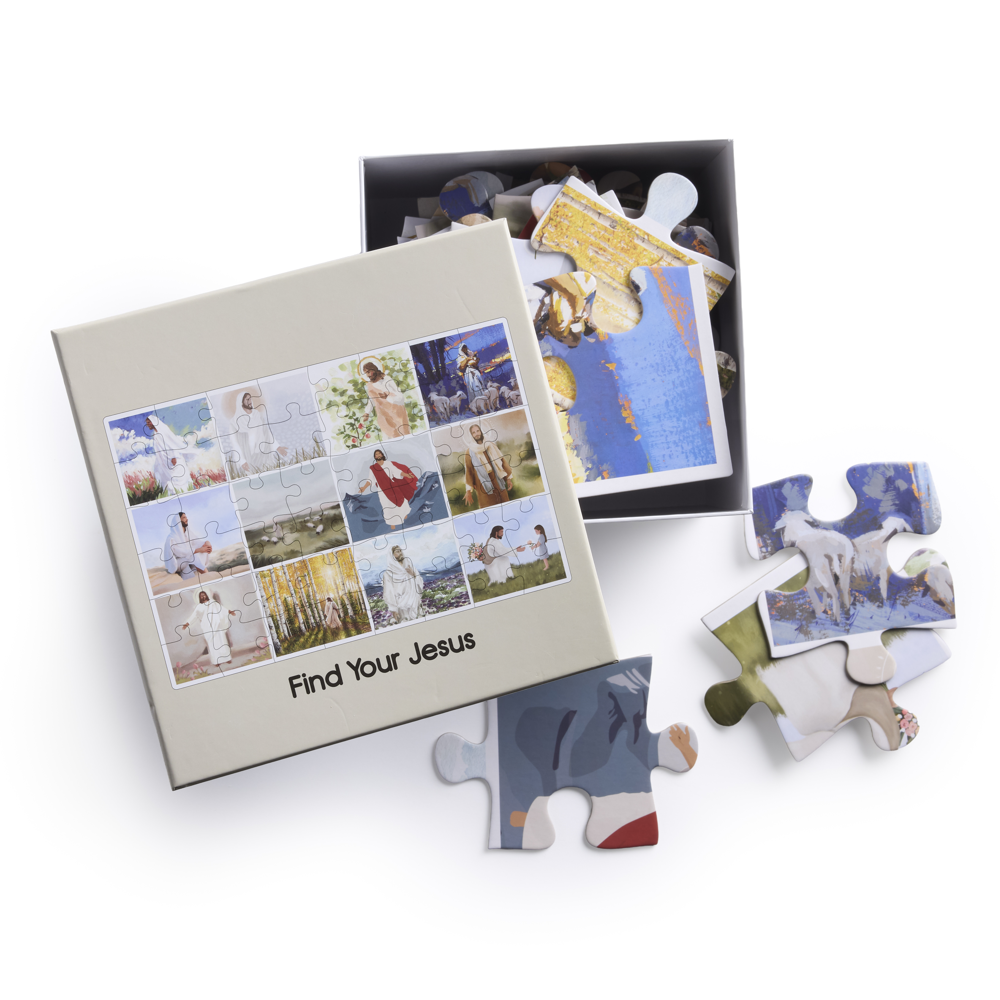 Find Your Jesus 48 Piece Floor Puzzle