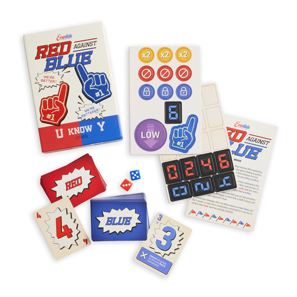Red Against Blue Card Game