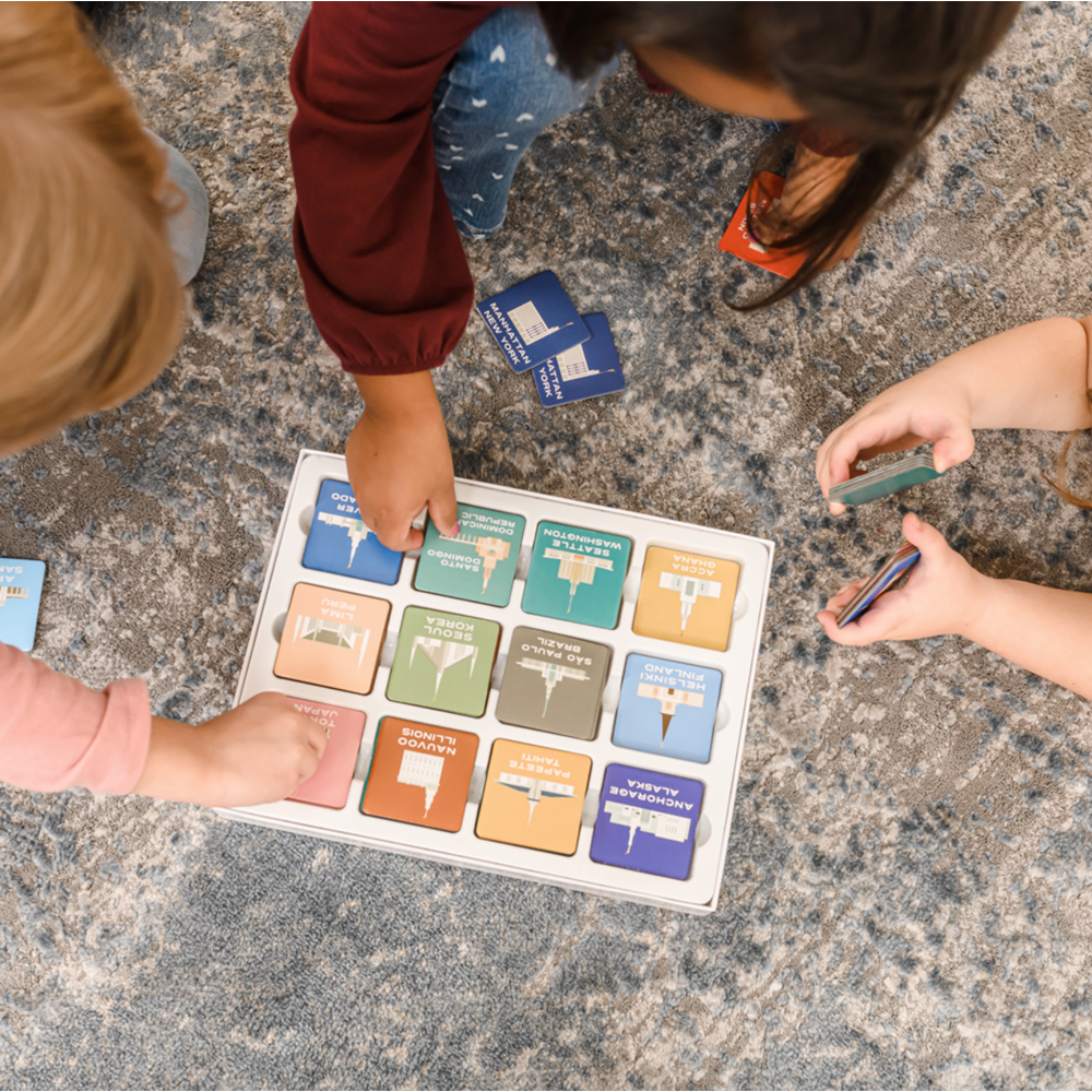 Temples of the World Memory Matching Game