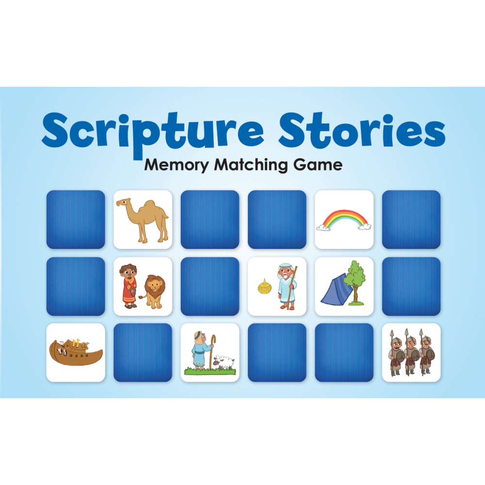 Scripture Stories Memory Matching Game