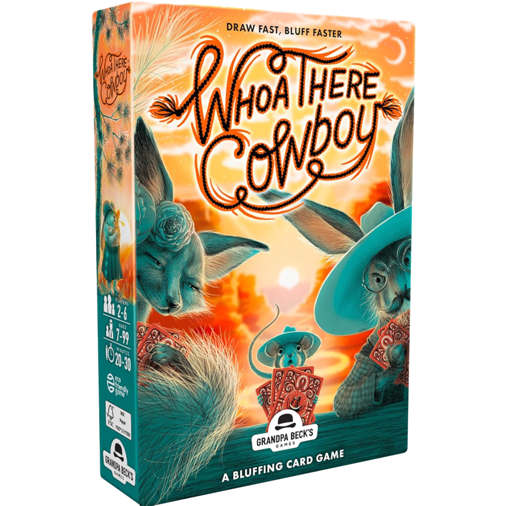 Whoa There Cowboy Card Game