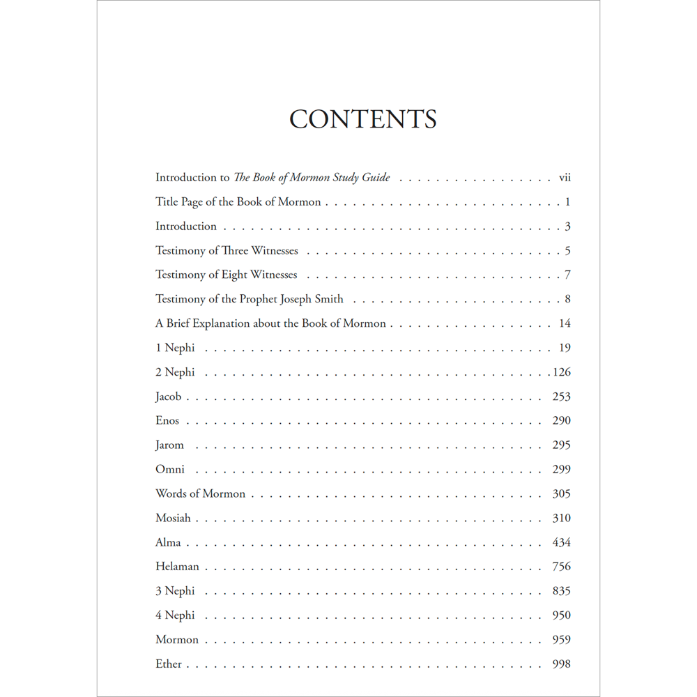 The Book of Mormon Study Guide (Revised Edition)