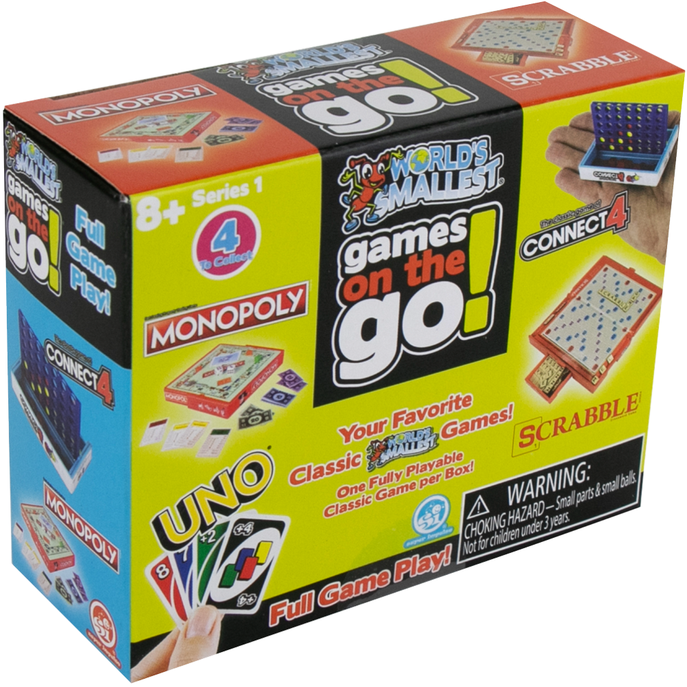 'World's Smallest'  Games on the Go