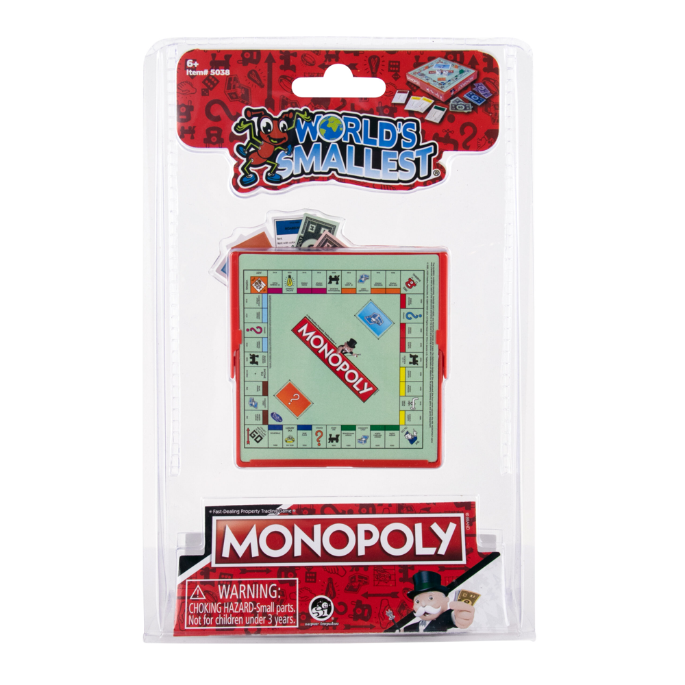 'World's Smallest'  Monopoly Board Game