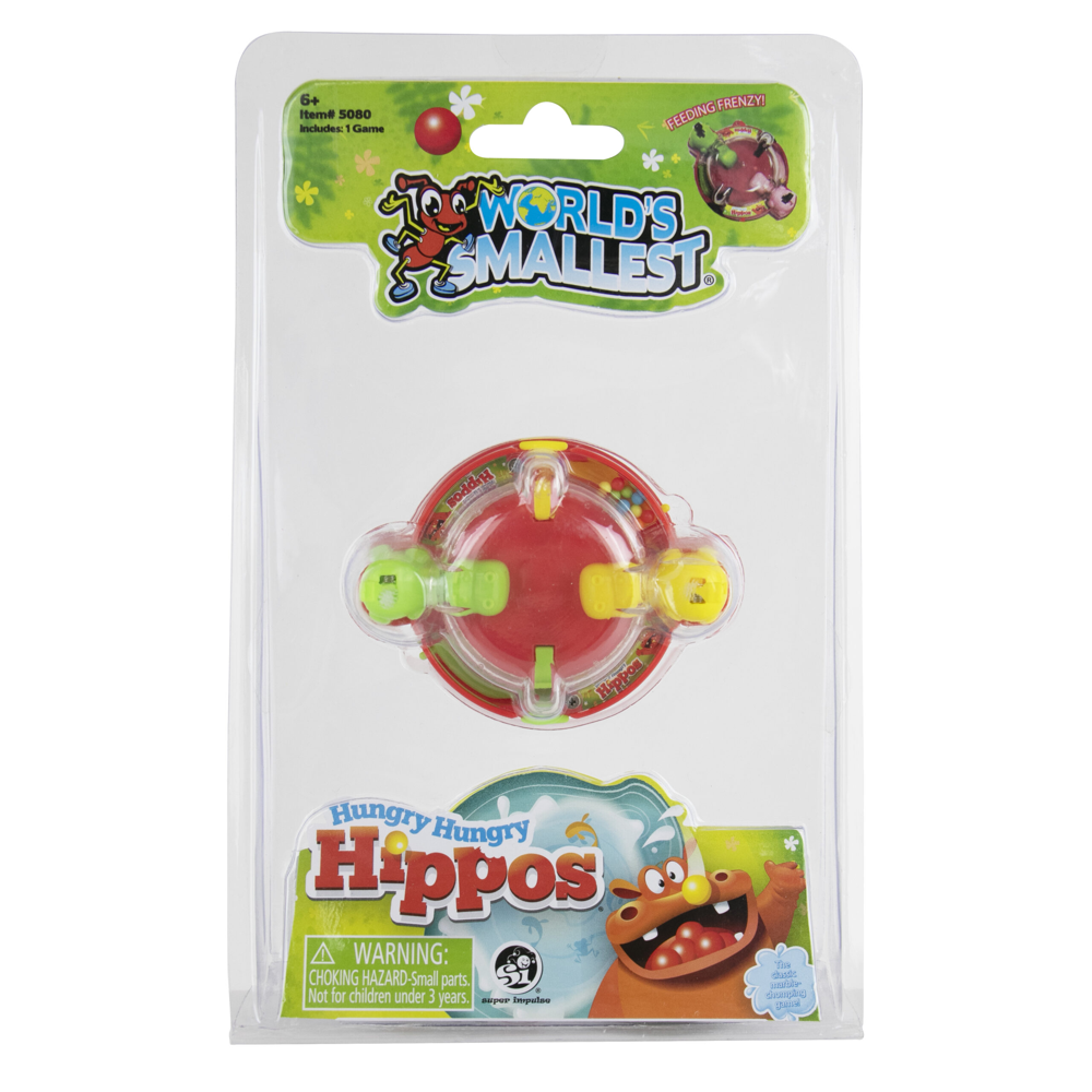 'World's Smallest'  Hungry Hungry Hippo Game