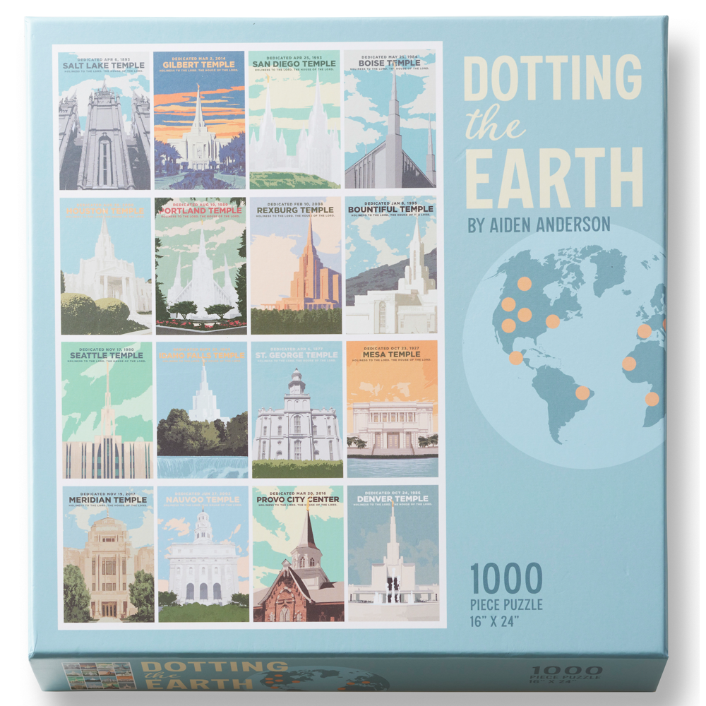 Dotting the Earth 1000 Piece Puzzle