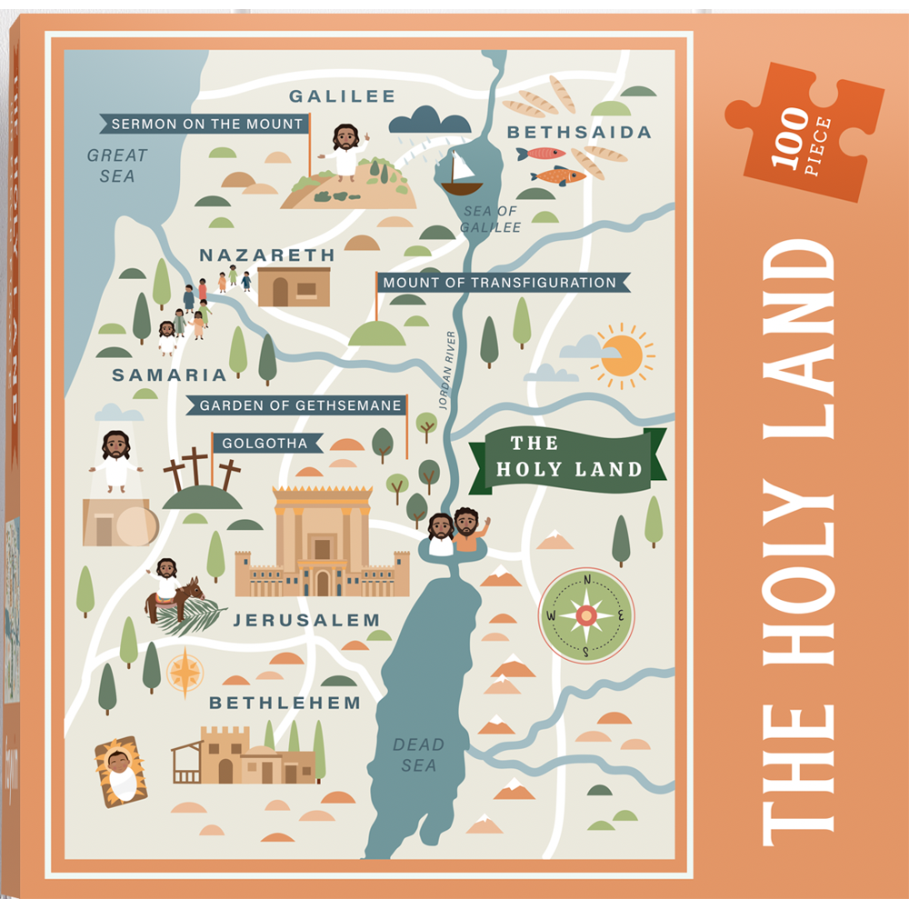The Holy Land 100 Piece Puzzle