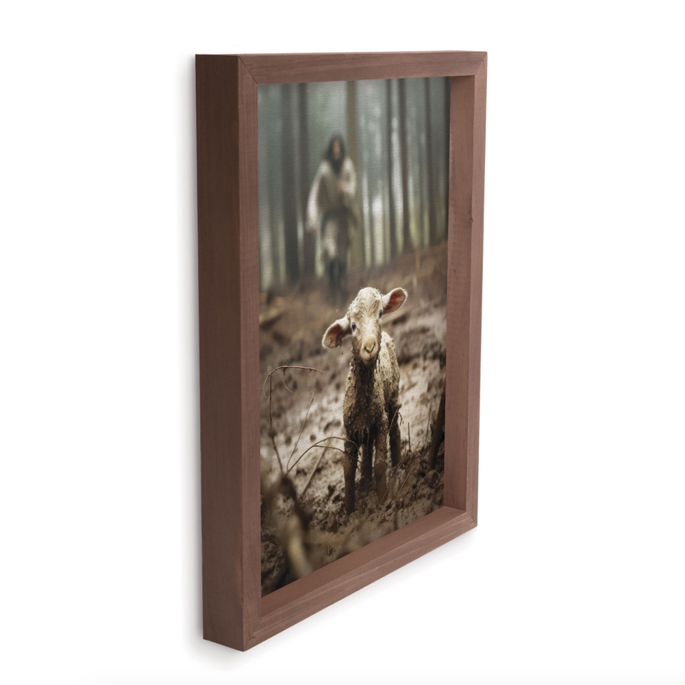 Lamb (12.75X16.75 Framed Canvas)