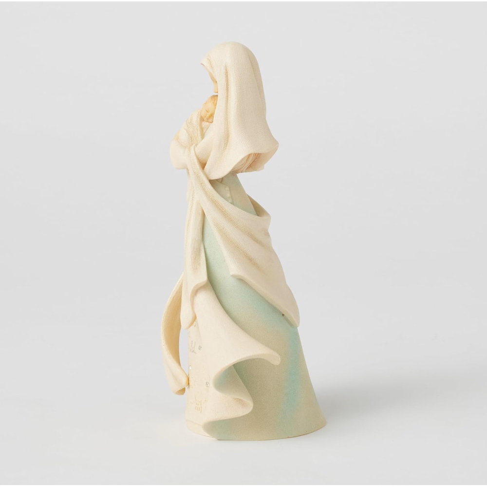 Mary with Baby, Star Led the Way Figurine