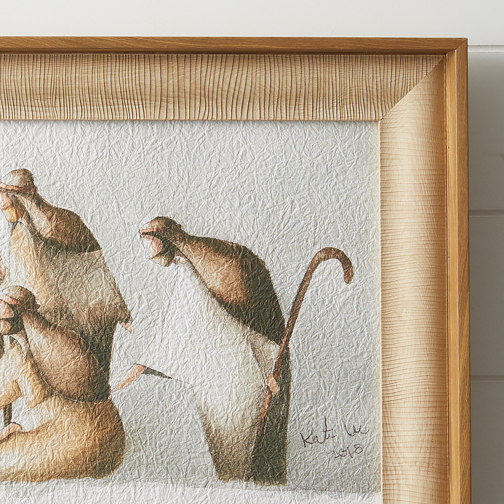 Love's Pure Light, A Nativity Piece (15x40 Framed Art)