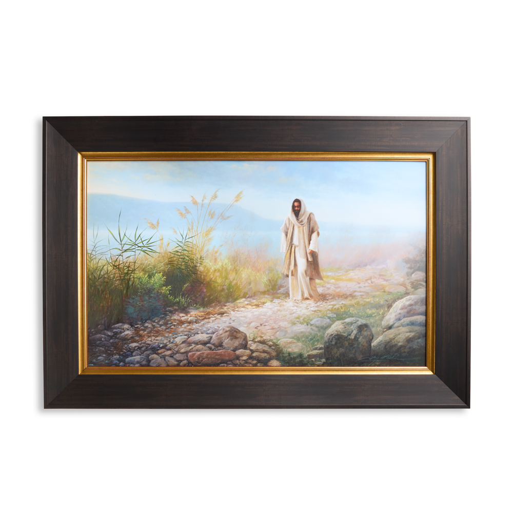 Walk in the Light (30x44 Framed Canvas Print)