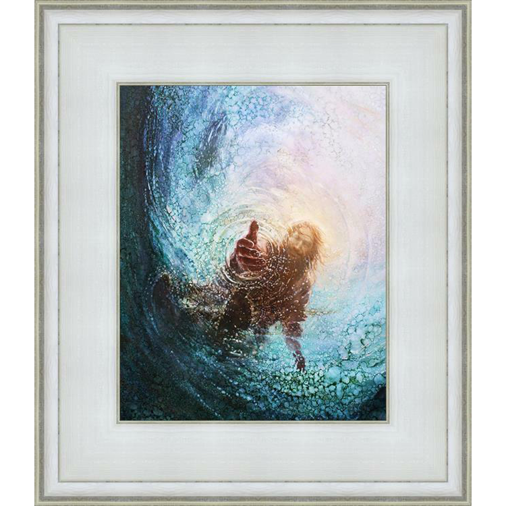 The Hand of God (14x12 Framed Art)
