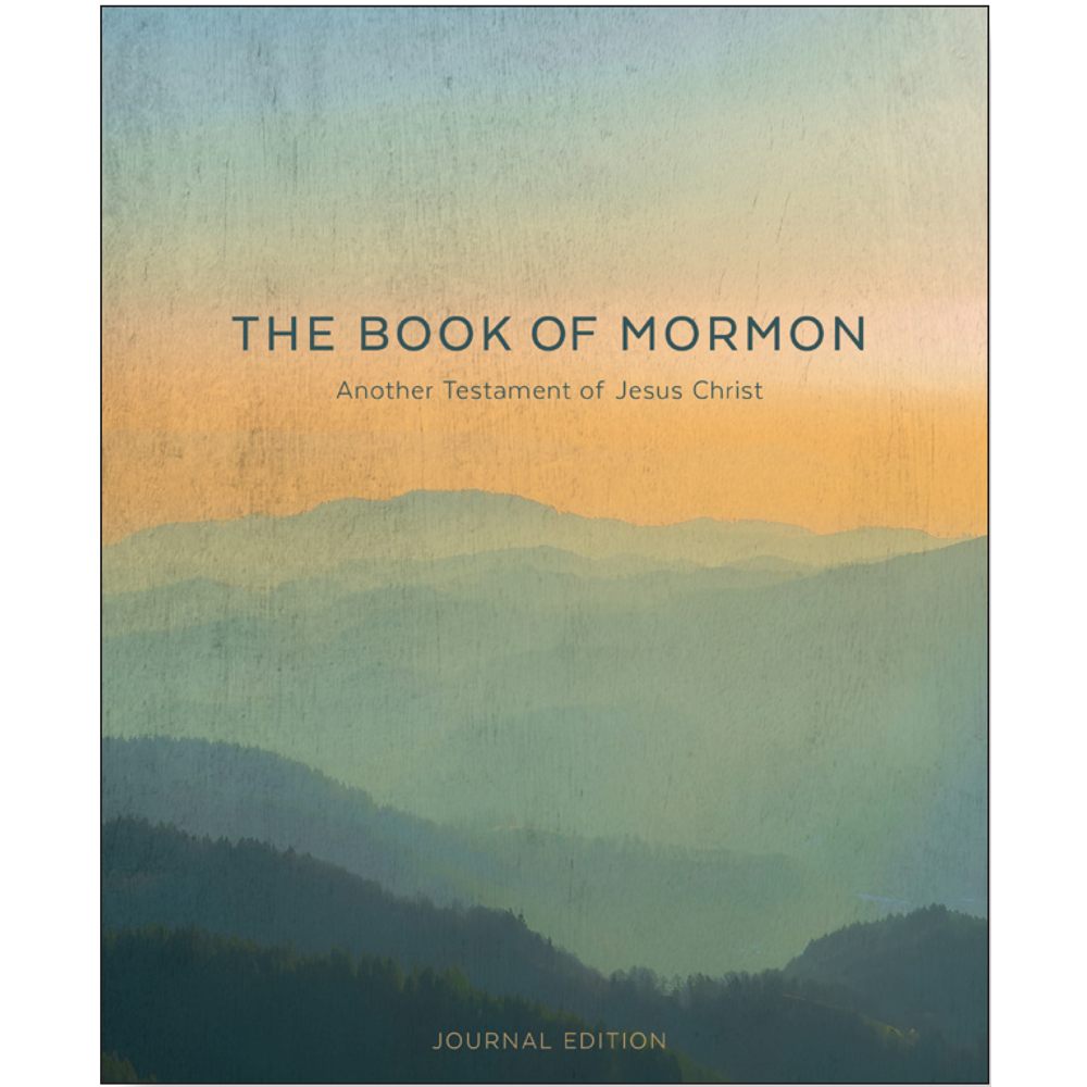 The Book of Mormon, Journal Edition, Mountains (Lined)