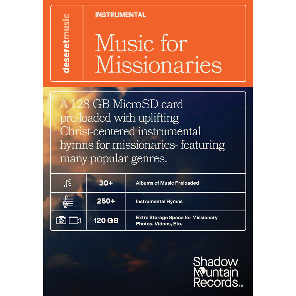 MicroSD Instrumental Music for Missionaries