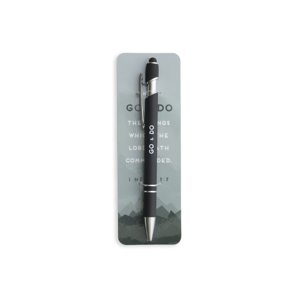 I Will Go & Do 1 Nephi 3:7 Pen