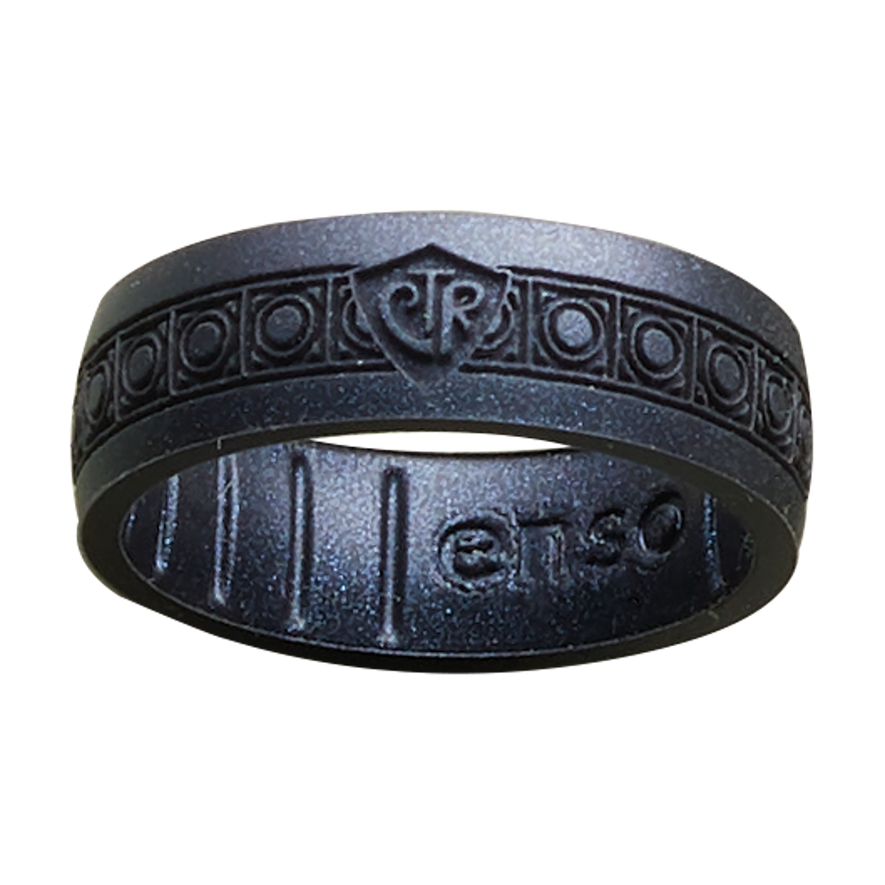 Silicone Classic Black Pearl CTR Ring