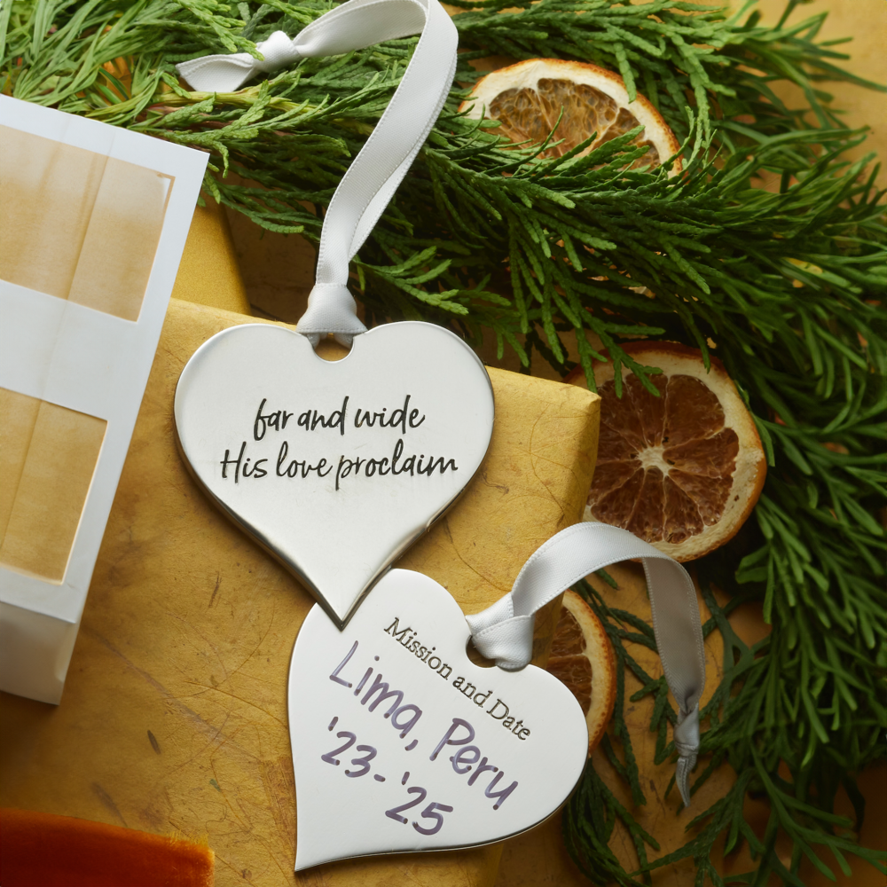 Far and Wide His Love Proclaim Ornament