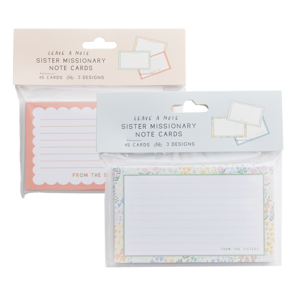 Sister Missionary Note Cards