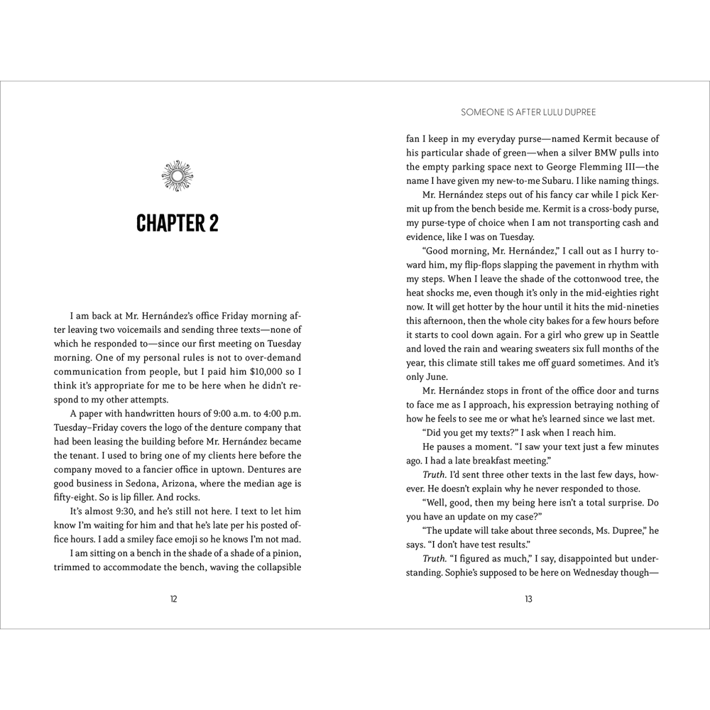 Someone Is After Lulu Dupree (Lulu Dupree Mystery, Book 1)